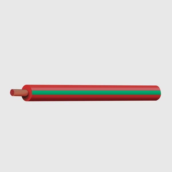 Cable Red Green Trace 4mm 100m