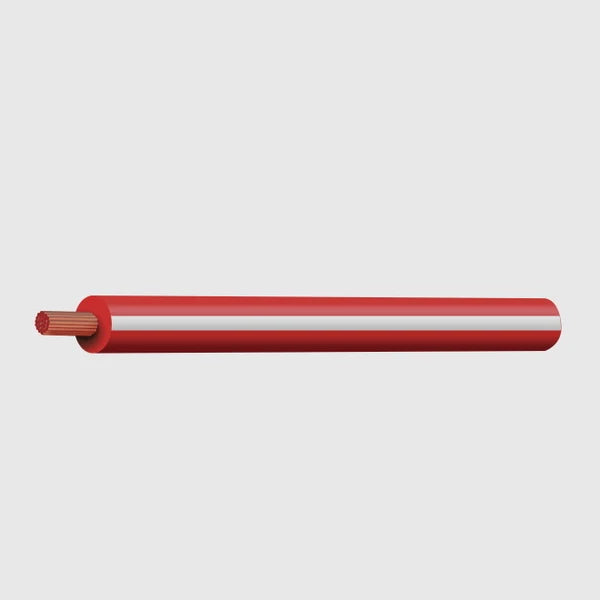 Cable Red White Trace 3mm 30m