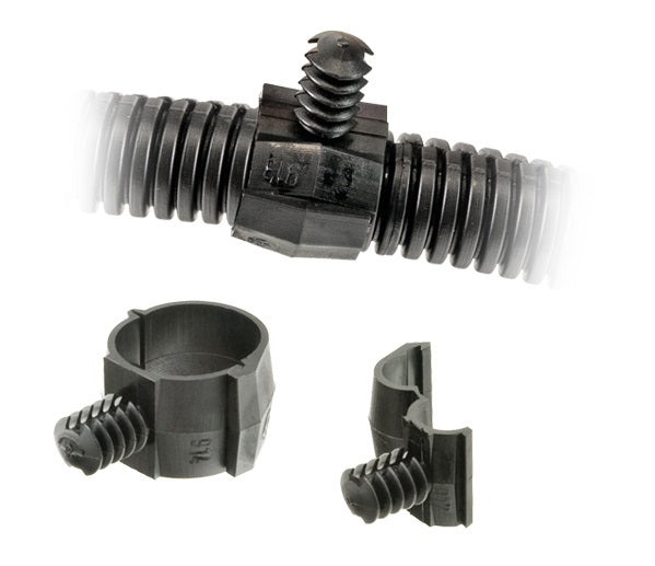 Conduit Mounting Clips 10m 10 Pack