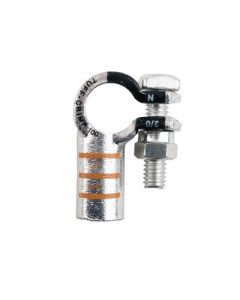Crimp Battery Terminal elbow Negative 70mm