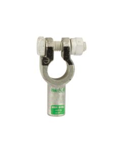 Crimp Battery terminal straight negative 120mm yellow