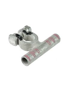Crimp Battery terminals twin elbow Neg 50 pink