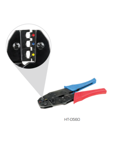 Crimp Terminals Crimpers Ratcheting Red Blue Yellow