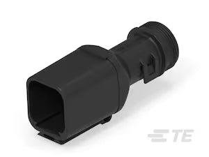 DT Series Receptacle Backshell Straight 6 pin