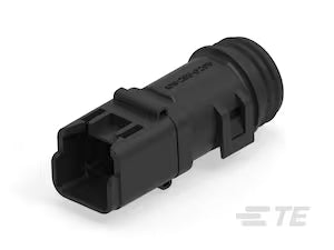 DT Series plug Backshell Straight 2 pin
