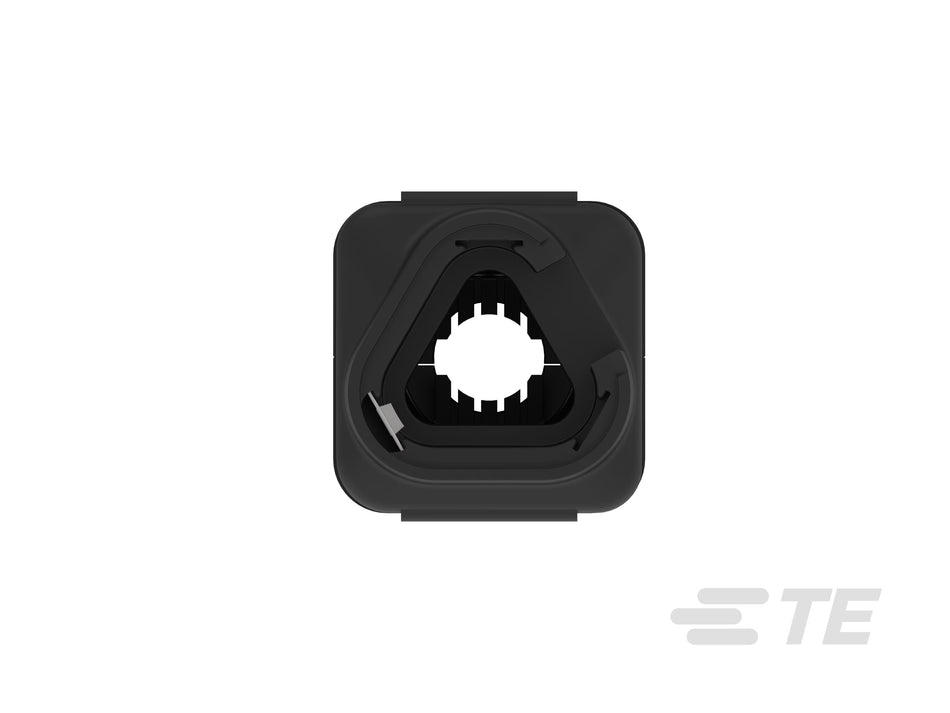 DT Series plug Backshell Straight 3 pin