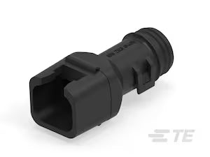 DT Series plug Backshell Straight 4 pin
