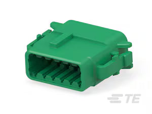 DTM 12 pin plug green 600 pack