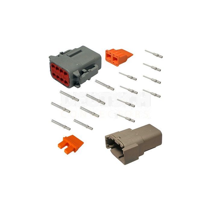 DTM 8 pin Full kit 10 Pack