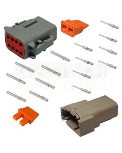 DTM 8 pin Full kit purple band 10 Pack