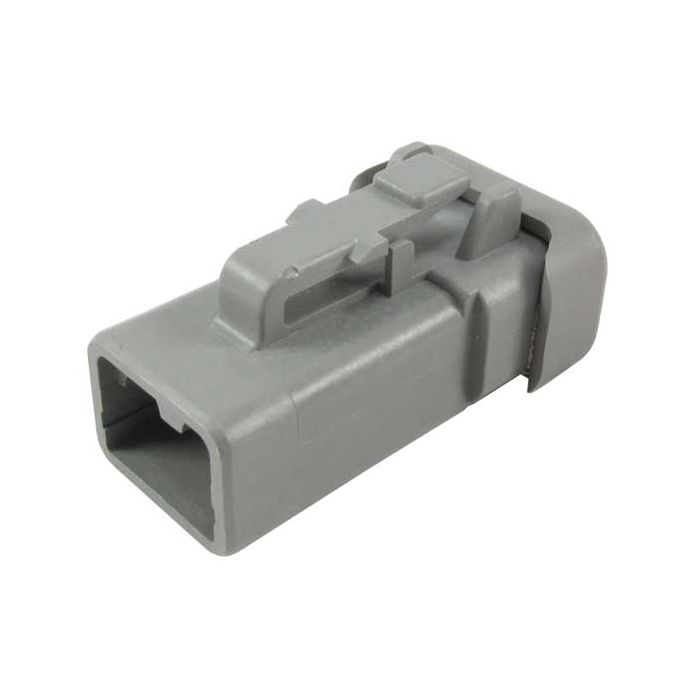 DTP Series Housing Plugs 2 Pin Backshell 10 Pack