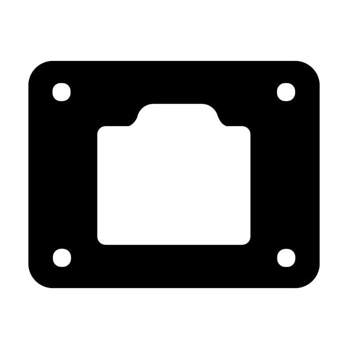 DTP Series Mounting Gasket Suiting Circuit Flange Mount L012 Receptacle (DTP04-4P-L012)