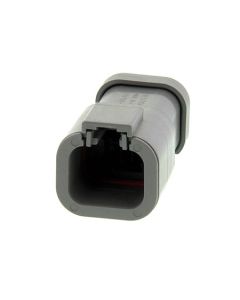 DTP Series Receptacle 4 Pin Backshell