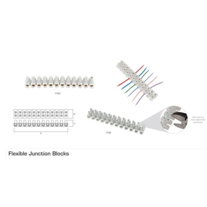 Flexible Junction Blocks 12 Circuits 6A