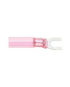 Fork Terminals 3mm Heat Shrink Red