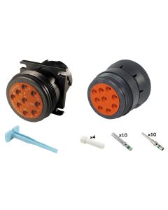 HD10 Series Kit 9 x Size 16 Threaded Rear Square Flange
