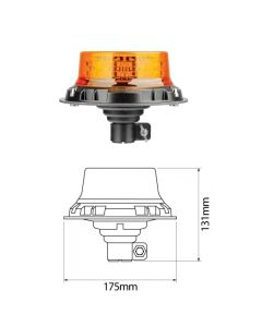 Ionnic 103 LED Pole Mount Amber
