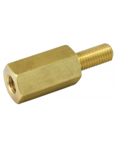 Isolator 60mm Brass Extension Stud M10