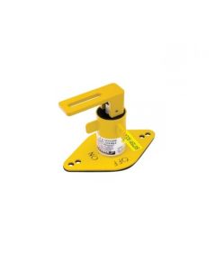 L Handle E Stop Accessories Metal Lockout Bracket Stainless Steel Yellow