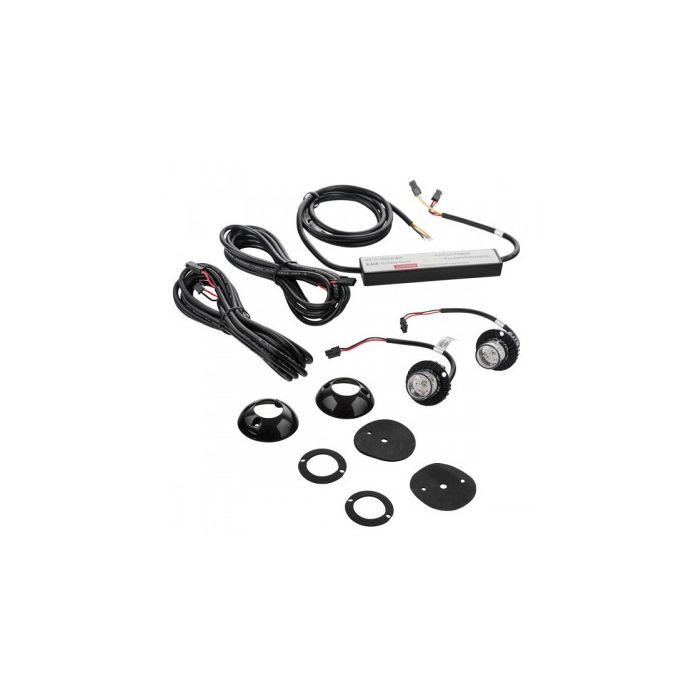LAMP HIDE-A-WAY/SURFACE LED DUAL KIT CLE