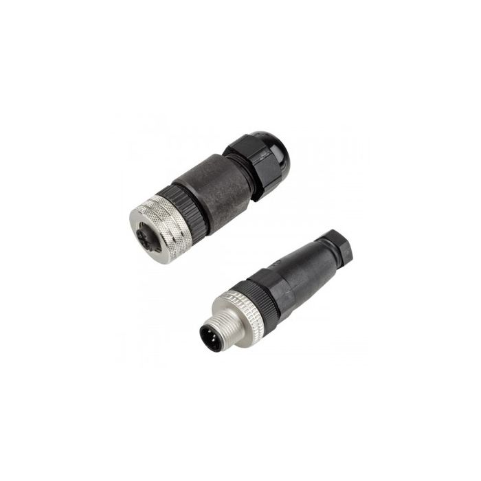 M12 Network 5 Pin Field Service Connector Male Polyurethane