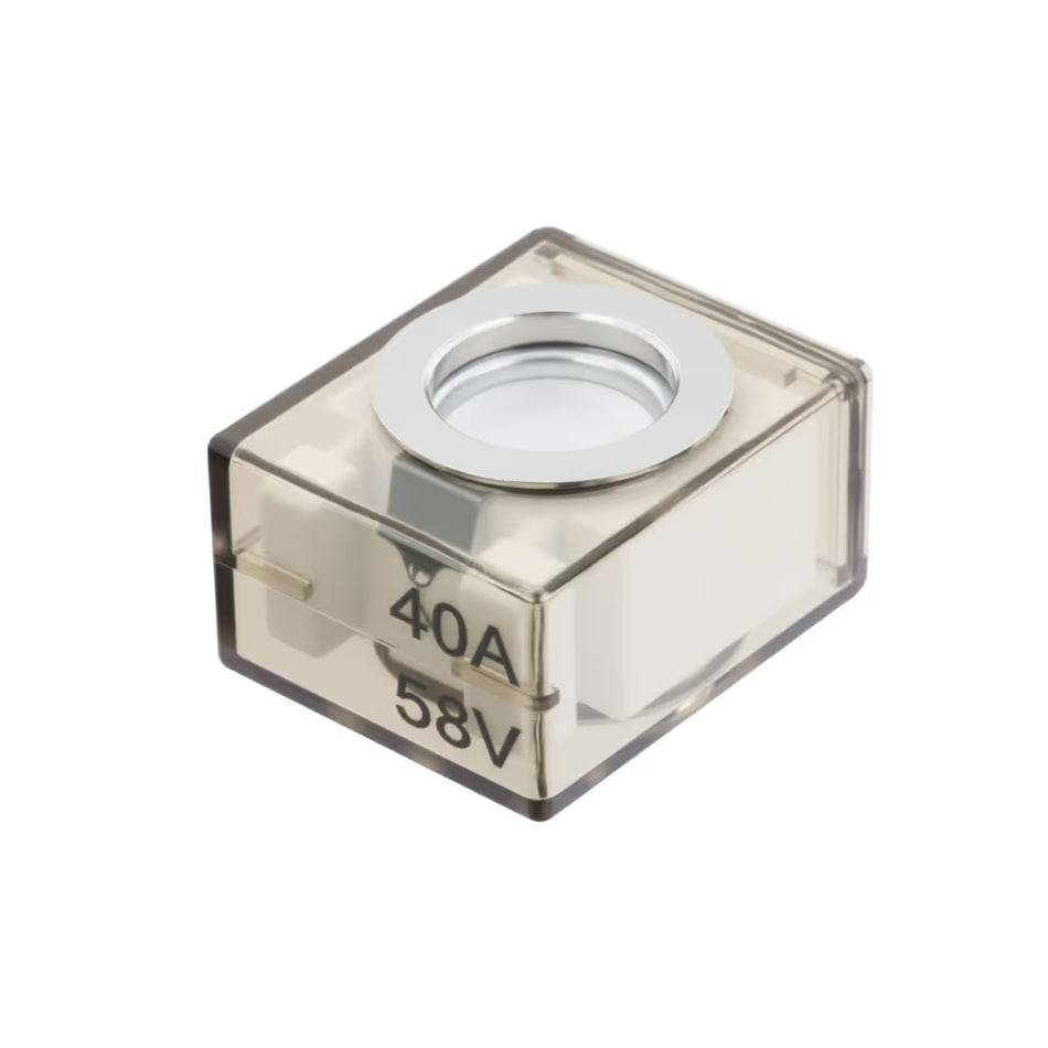 Marine Rated Battery Fuses 40A (L.T.Blue)