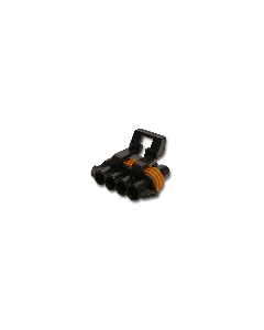 Metri Pack 150 Series Plug 4 Black Amber
