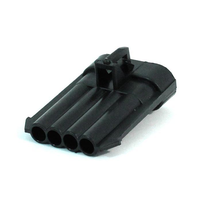 Metri Pack 150 Series Receptacle 4 Black