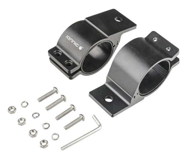 Mounting Plate For 3 Bolt Beacons Bull Bar Mounting Brackets. 2 Per Pack Suits ø 76mm Bar