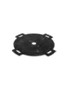 Mounting Plate For 3 Bolt Beacons Flat Universal Mounting Plate Suiting HD Protective Grills 130 & 151mm