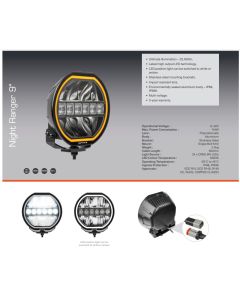 Night Ranger 9'' Driving Light