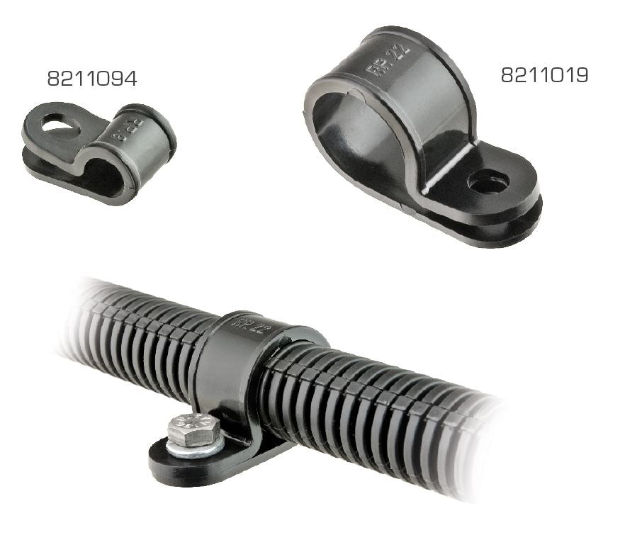 P' Clamps Plastic 9.5 10.3 10 Pack