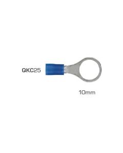 Ring Terminals 10mm Blue