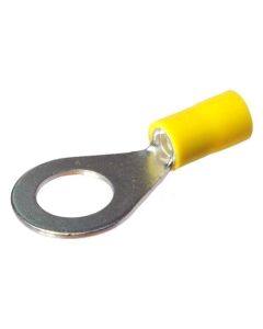 Ring Terminals 10mm Yellow