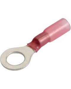 Ring Terminals 5mm Heat Shrink Red