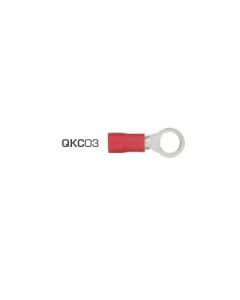 Ring Terminals 5mm Red