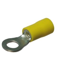 Ring Terminals 5mm Yellow