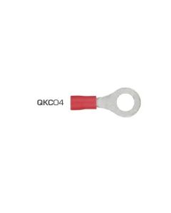 Ring Terminals 6mm Red