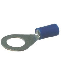 Ring Terminals 8mm Blue