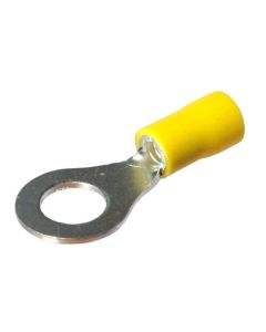 Ring Terminals 8mm Yellow