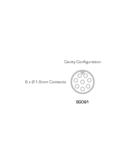 Schlemmer Bulkhead Connector Kit 8 x 01.6mm 8 Pin