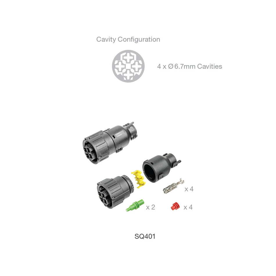 Schlemmer Kits 4 Pin 90°