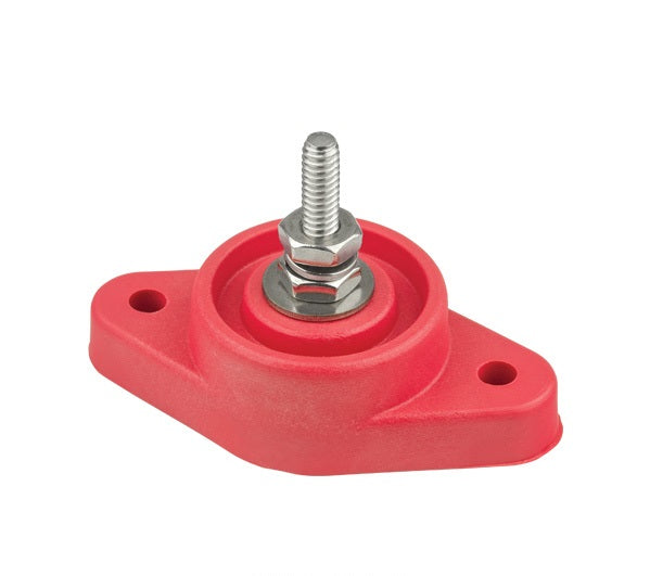 Single Stud Stainless Steel 150A 52mm Red
