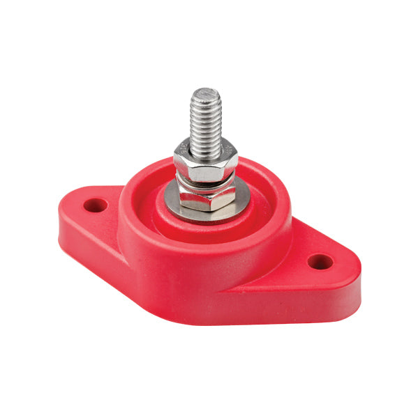 Single Stud Stainless Steel 160A 30mm Red