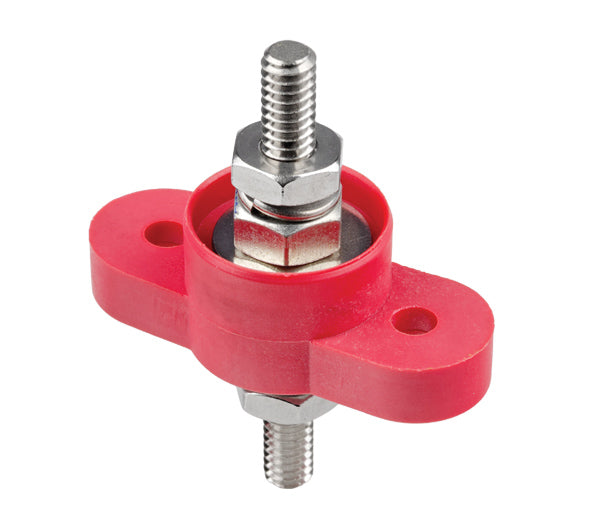 Single Stud Through Stainless Red 1/4" 20 UNC