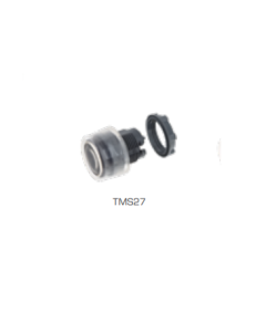 Standard E Stop Components Booted Button Black