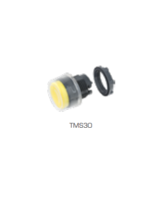 Standard E Stop Components Booted Button Yellow