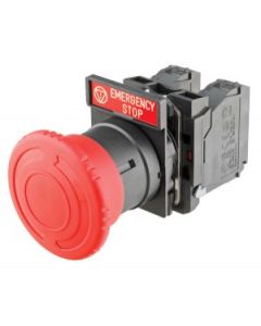 Standard E Stop Components Mushroom Button 40mm Latching