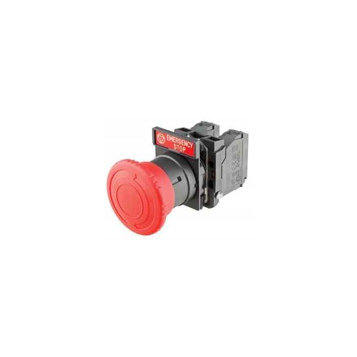 Standard E Stop Components Mushroom Button 40mm Lockable