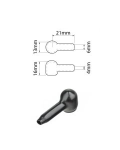 Terminal Insulators Lug Ring Blk 13